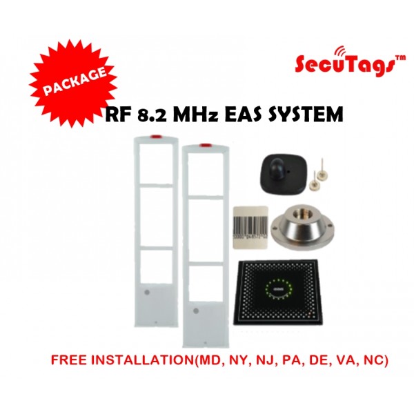 RF 8.2 MHz EAS SYSTEM PACKAGE